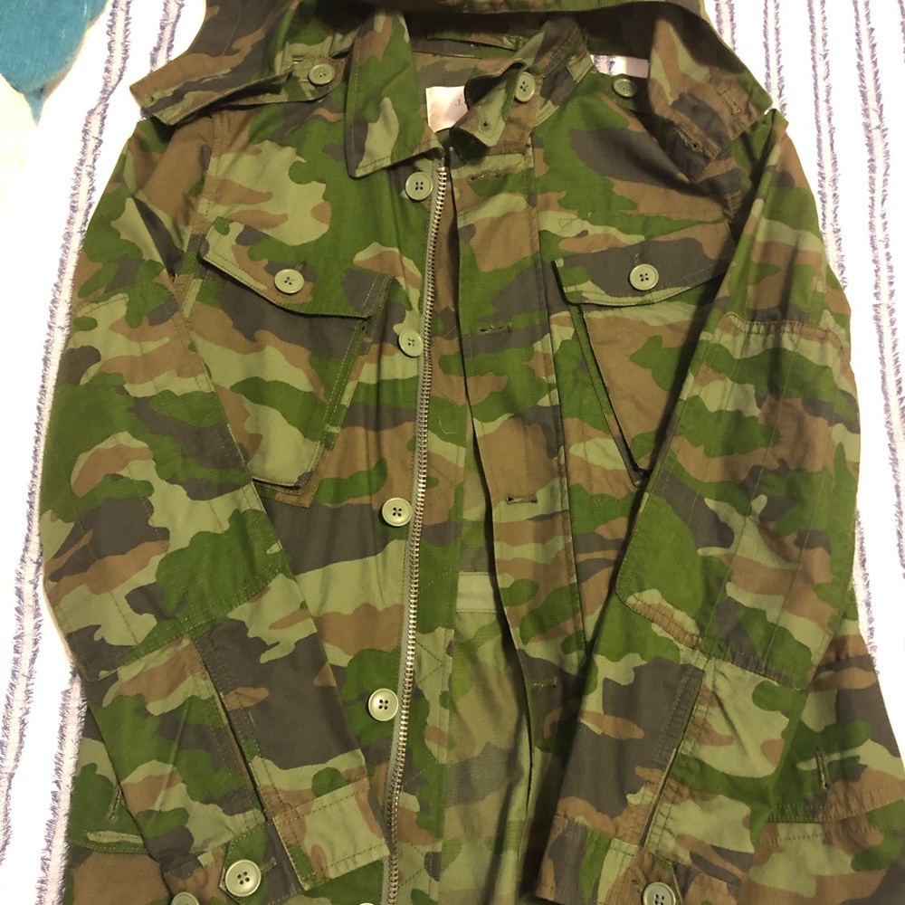 J.Crew Camo Field Jacket